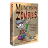 Munchkin Zombies party game by Steve Jackson Games featuring cartoon zombie character on the game box.