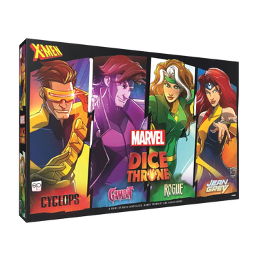 Marvel Dice Throne: X-Men Box 2 (Cyclops, Gambit, Rogue, Jean Grey) - Thirsty Meeples