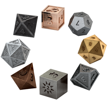 Cosmere RPG: Mistborn Deluxe Dice & Case (PRE-ORDER) - Thirsty Meeples