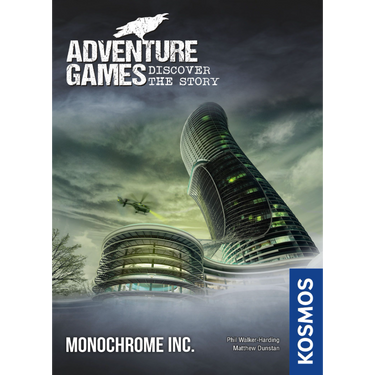 Adventure Games: Monochrome Inc. box cover