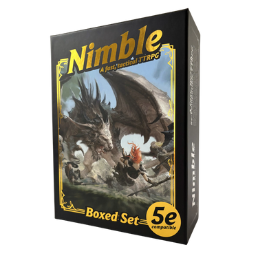 Nimble RPG: Boxed Set (DAMAGED) - Thirsty Meeples