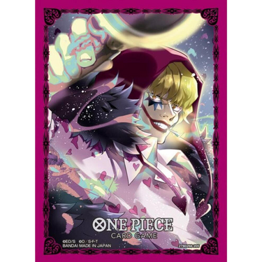 One Piece Card Game: Official Sleeves 11 (Donquixote Rosinante) - Thirsty Meeples