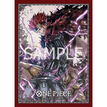 One Piece Card Game: Official Sleeves 09 (Eustass "Captain" Kid) - Thirsty Meeples