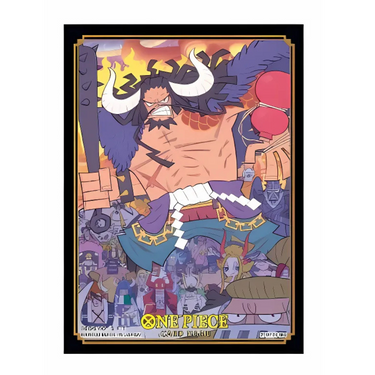 One Piece Card Game: Official Sleeves (Kaido) - Thirsty Meeples