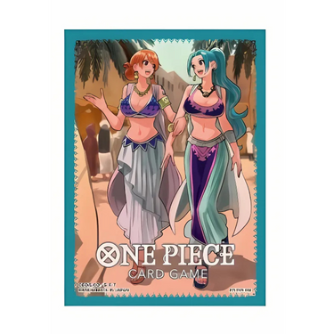 One Piece Card Game: Official Sleeves (Nami and Vivi) - Thirsty Meeples
