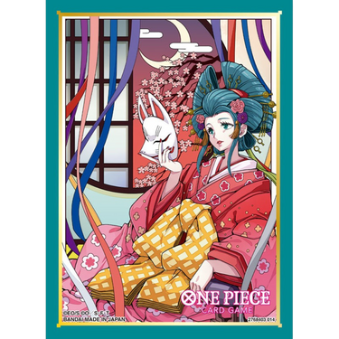 One Piece Card Game: Official Sleeves 10 (Hiyori Kozuki) - Thirsty Meeples