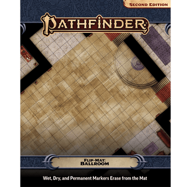 Pathfinder RPG: Flip-Mat - Ballroom - Thirsty Meeples