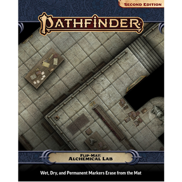 Pathfinder RPG: Flip-Mat - Alchemical Lab - Thirsty Meeples