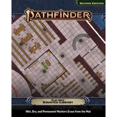 Pathfinder RPG: Flip-Mat - Haunted Library (PRE-ORDER)