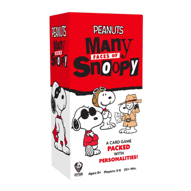 Peanuts Many Faces of Snoopy cover