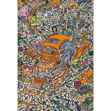 Peter Aschwanden: The Exploded Beetle - Thirsty Meeples
