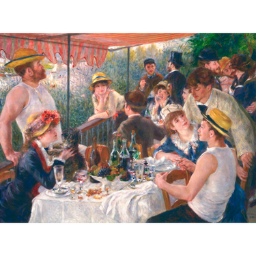 Pierre-Auguste Renoir: Luncheon of the Boating Party - Thirsty Meeples