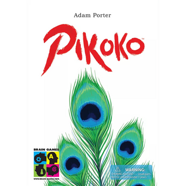 Pikoko family game by Brain Games featuring colorful cards and playful design for group fun and entertainment.