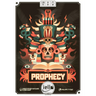Prophecy family game by IELLO featuring colorful game components and artwork on the game box.