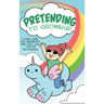 Pretending to Grownup party game by Jason Anarchy Games, featuring colorful game cards and playful adult-themed illustrations.