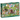 Falcon de luxe adult puzzle featuring puppies in a garden scene with playful and adorable puppies amidst lush greenery.