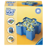 Ravensburger Puzzle Sort & Go! puzzle accessories with compartmentalized trays for organized puzzle piece sorting.