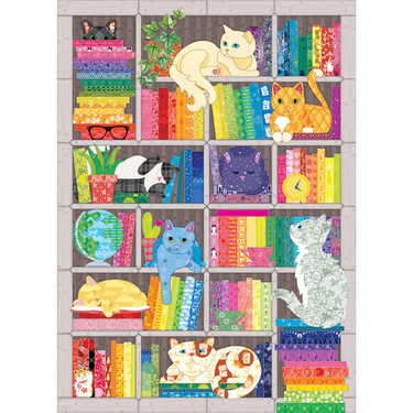 Rainbow Cat Quilt - Thirsty Meeples