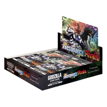 Godzilla Card Game: Booster Set #3 'Resonance of Rivals' Booster Display (12 Packs) - Thirsty Meeples