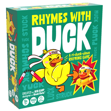 Rhymes with Duck box cover