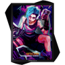 Riftbound: League of Legends TCG - Origins Art Sleeves (Jinx) - Thirsty Meeples