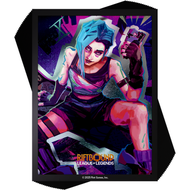 Riftbound: League of Legends TCG - Origins Art Sleeves (Jinx) - Thirsty Meeples