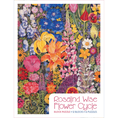 Rosalind Wise: Flower Cycle Block Puzzle - Thirsty Meeples