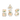 Fruit Slice Dice Set: Peach (PRE-ORDER) - Thirsty Meeples