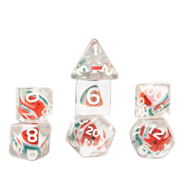 Fruit Slice Dice Set: Watermelon (PRE-ORDER) - Thirsty Meeples