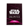 Gamegenic Star Wars Unlimited Art Sleeves featuring space magenta design for trading card protection and collection.