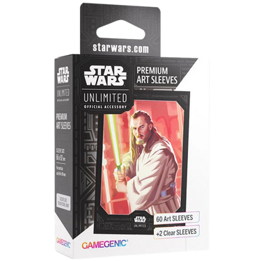 Star Wars: Unlimited Art Sleeves (Qui-Gon Jinn) - Thirsty Meeples