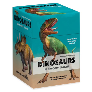 Sergey Krasovskiy: Dinosaurs Memory Game - Thirsty Meeples