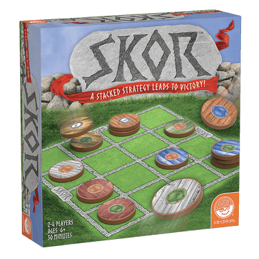 Skor: A Stacking Strategy Game - Thirsty Meeples