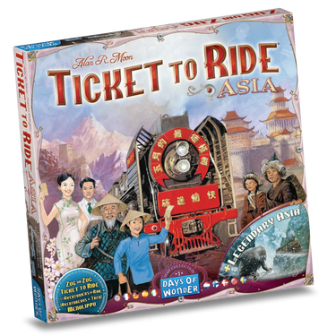 Ticket to Ride Map Collection 1: Asia - Thirsty Meeples