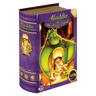 Children's game box for Tales & Games: Aladdin & the Magic Lamp by IELLO, featuring colorful artwork with Aladdin and the magic lamp.