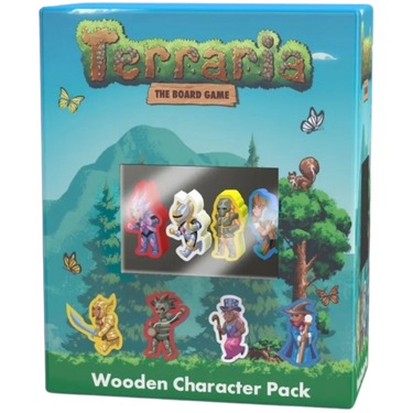 Terraria: The Board Game - Wooden Character Pack (PRE-ORDER) - Thirsty Meeples