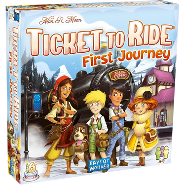 Ticket to Ride: First Journey (Europe) - Thirsty Meeples