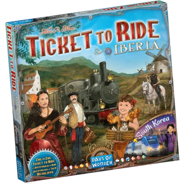 Ticket to Ride Map Collection 8: Iberia & South Korea - Thirsty Meeples