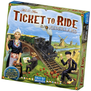 Ticket to Ride Map Collection 4: Nederland - Thirsty Meeples
