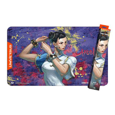 UniVersus CCG: Street Fighter 6 Playmat (Chun-Li) - Thirsty Meeples