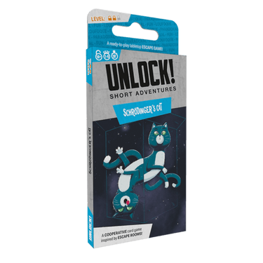 Unlock! Short Adventures #8: Schrödinger's Cat - Thirsty Meeples