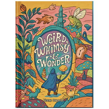 Weird, Whimsy & Wonder hardback cover