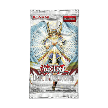 Yu-Gi-Oh! Light of Destruction Booster Pack - Thirsty Meeples