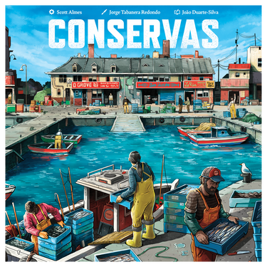 Conservas board game front cover