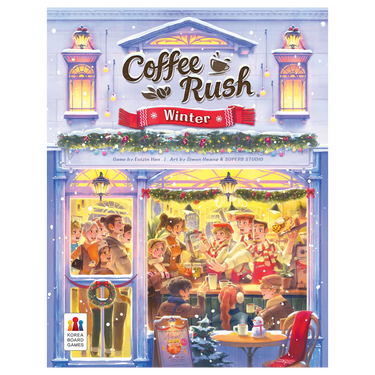 Coffee Rush: Winter board game front cover