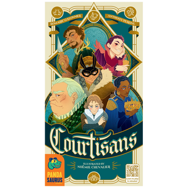 Courtisans board game front cover