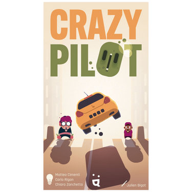 Crazy Pilot board game front cover