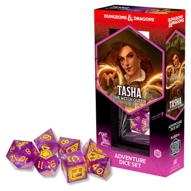 Dungeons & Dragons Adventure Dice Set - Tasha The Witch Queen (PRE-ORDER) - Thirsty Meeples