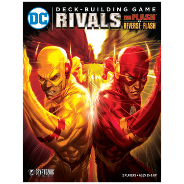 DC Comics Deck-Building Game: Rivals - Flash vs Reverse Flash box cover