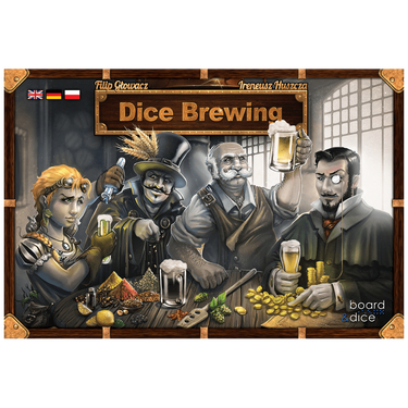 Dice Brewing box cover